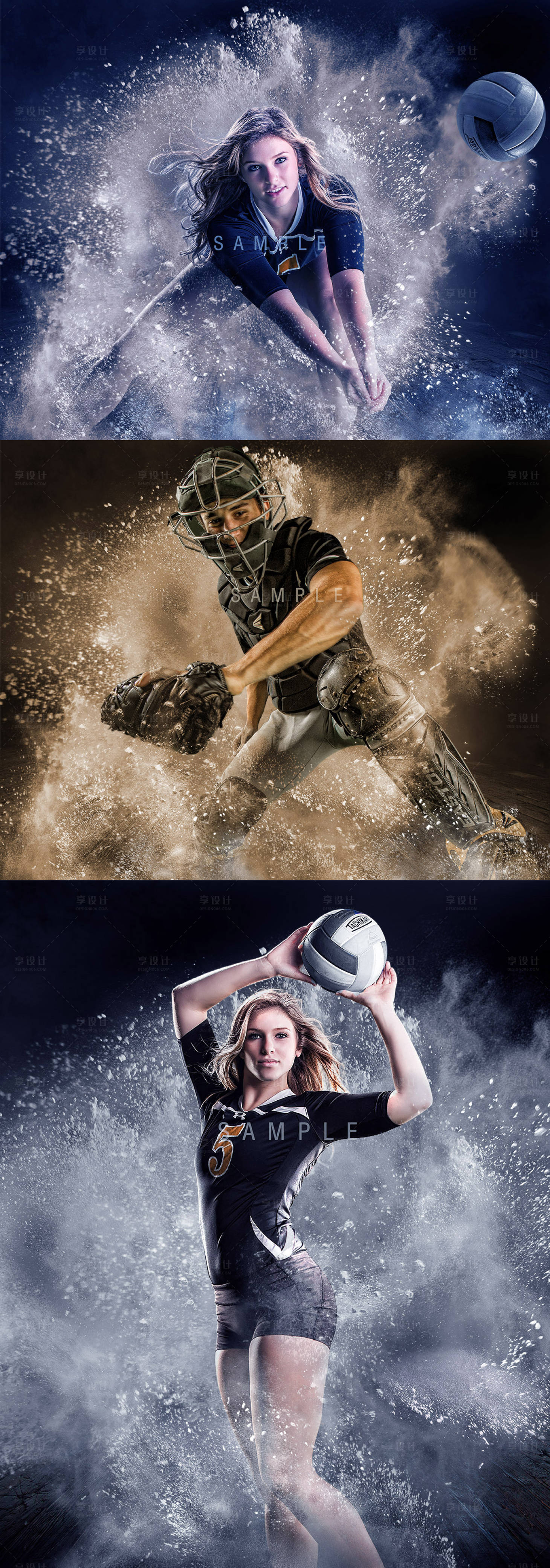 炫酷运动摄影广告